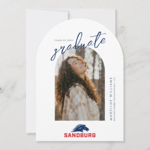 Carl Sandburg College Graduation Invitation