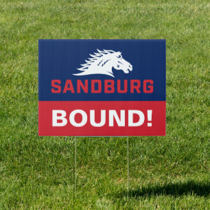 Carl Sandburg College Graduation Sign