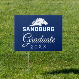 Carl Sandburg College Graduation Sign