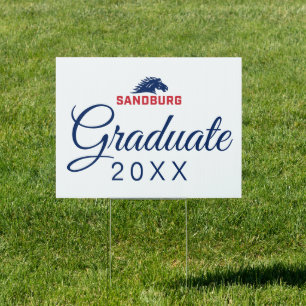 Carl Sandburg College Graduation Sign