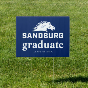 Carl Sandburg College Graduation Sign