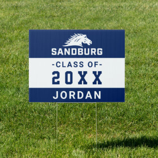 Carl Sandburg College Graduation Sign