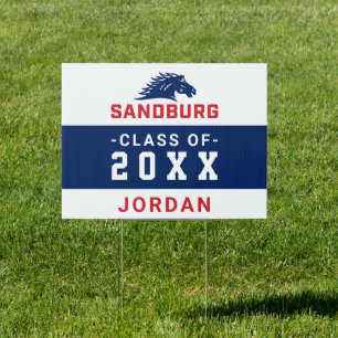 Carl Sandburg College Graduation Sign