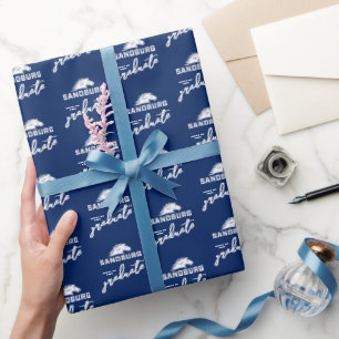 Carl Sandburg College Graduation Wrapping Paper