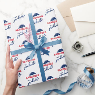 Carl Sandburg College Graduation Wrapping Paper