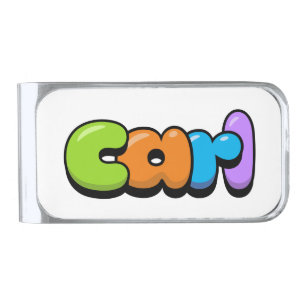 Carl Silver Finish Money Clip