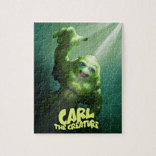 Carl the Creature at the Movies  Jigsaw Puzzle
