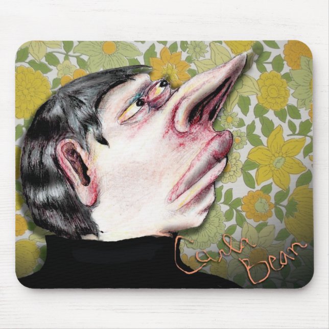 Carla Bean Man Mouse Pad (Front)