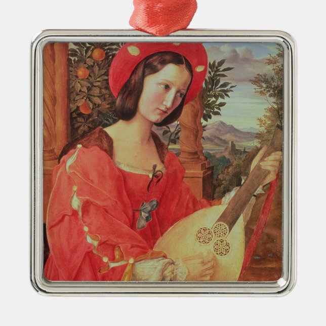 Carla Bianca von Quandt, c.1820 (oil on canvas) Metal Ornament (Front)