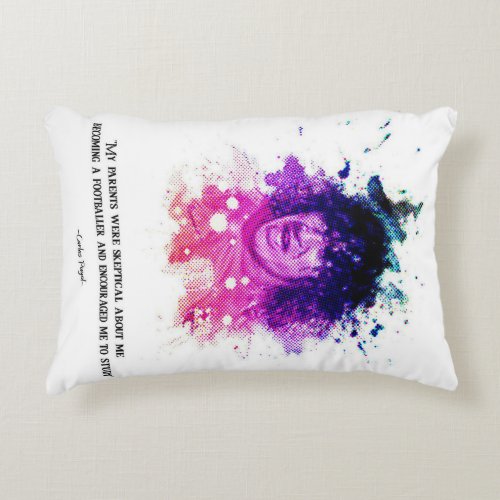 Carles Puyol _ great player Accent Pillow