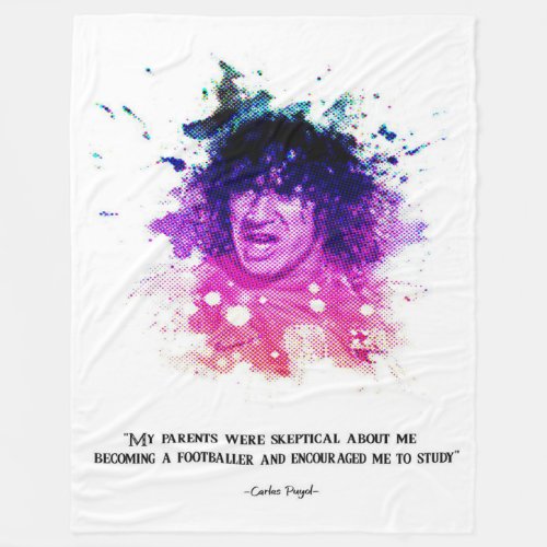 Carles Puyol _ great player Fleece Blanket