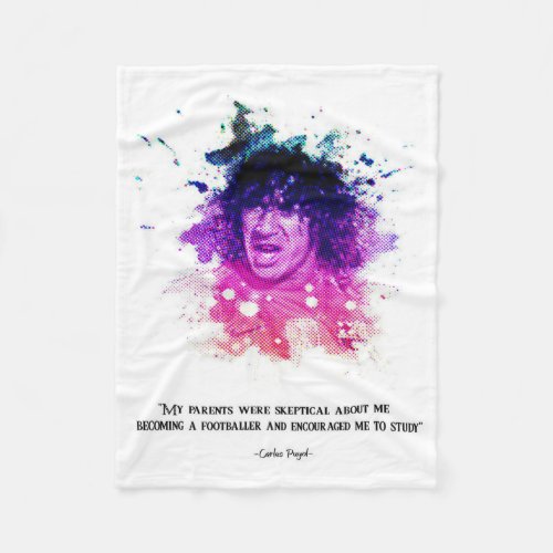 Carles Puyol _ great player Fleece Blanket