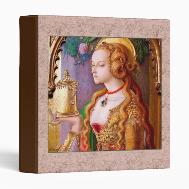 Carlo Crivelli Saint Catherine Binder (Front/Spine)