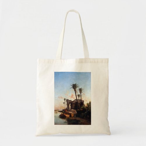 Carlos de Haes Egyptian Landscape Tote Bag