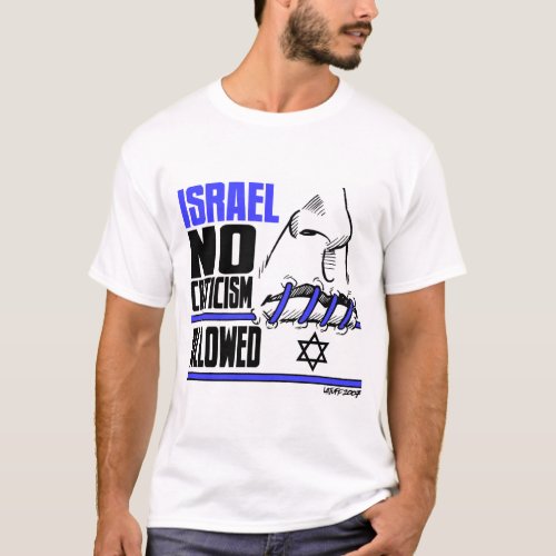 Carlos Latuffs No Criticism Allowed T_shirt