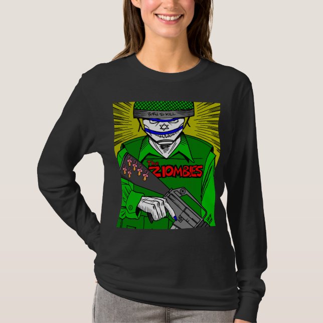 Carlos Latuff's The Ziombies Long Sleeve T-shirt (Front)