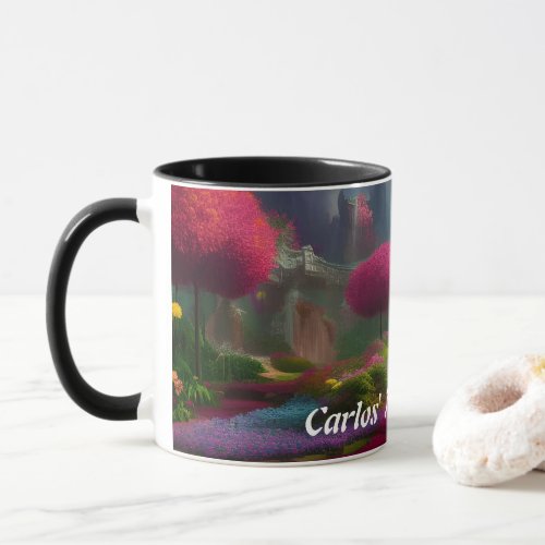 Carlos Morning Tea Personalized Customizable Mug
