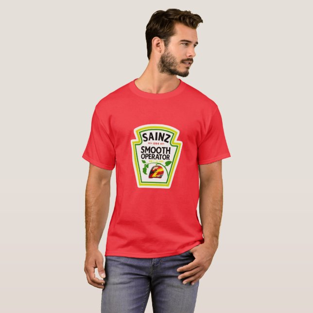 carlos sainz smooth operator T-Shirt Zazzle