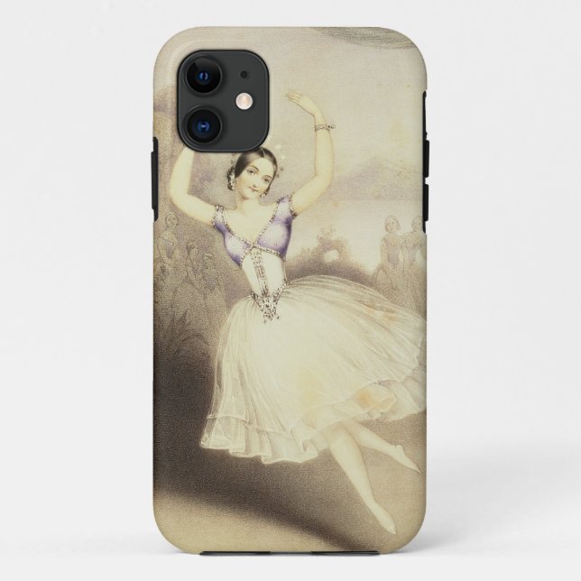 Carlotta Grisi (1819-99) in the Ballet of the Peri Case-Mate iPhone Case (Back)