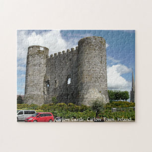 Carlow Castle ruins, Carlow town, Ireland Jigsaw Puzzle