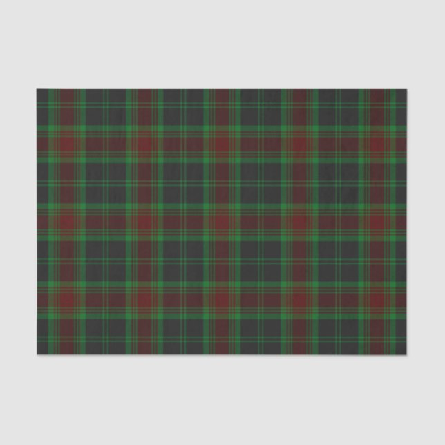 Carlow County Irish Tartan Tissue Paper (Front)
