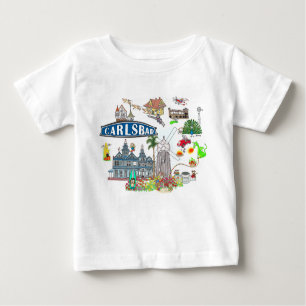 Carlsbad Beach City Fun Baby T-Shirt