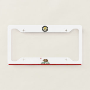 Carlsbad (California) city flag License Plate Frame