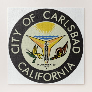 Carlsbad (California) City Seal Jigsaw Puzzle