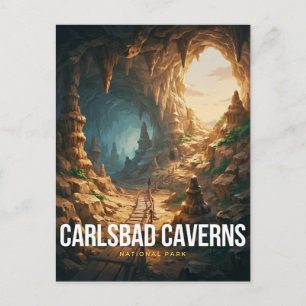 Carlsbad Caverns National Park Cave Trail Postcard