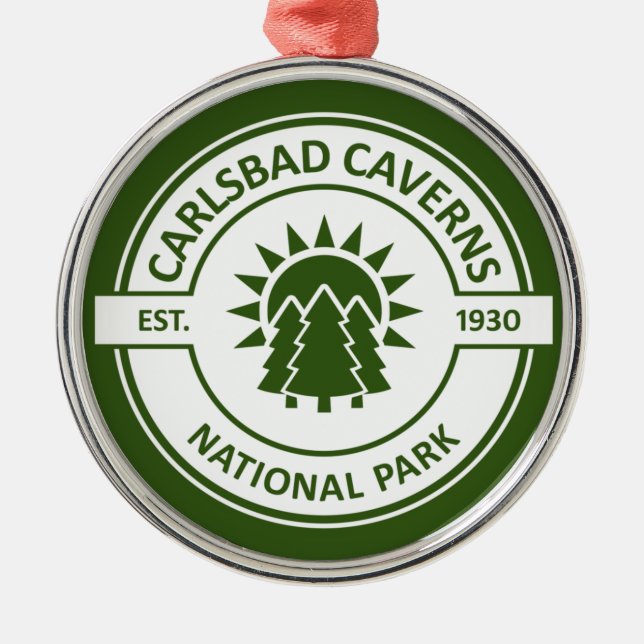Carlsbad Caverns National Park Metal Ornament (Front)