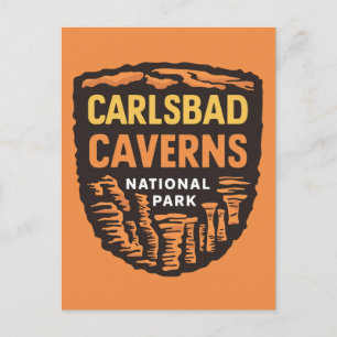 Carlsbad Caverns National Park New Mexico Holiday Postcard