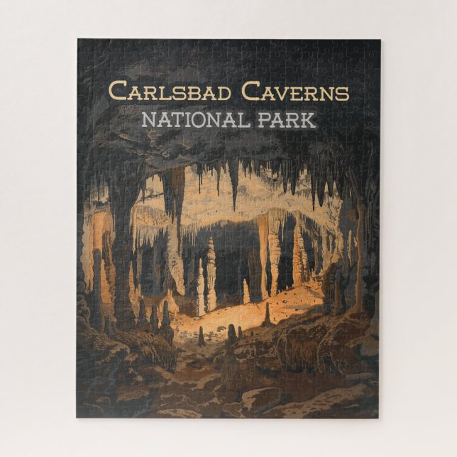 Carlsbad Caverns National Park New Mexico Jigsaw Puzzle (Vertical)