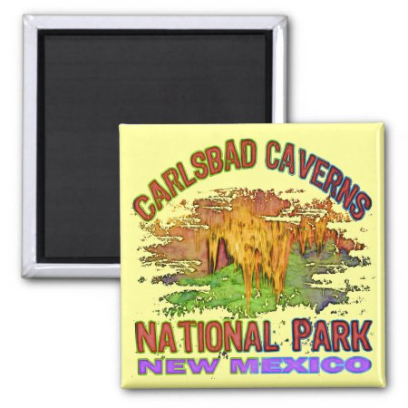 Carlsbad Caverns National Park, New Mexico Magnet