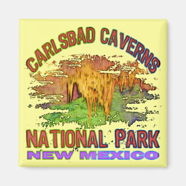 Carlsbad Caverns National Park, New Mexico Magnet (Front)