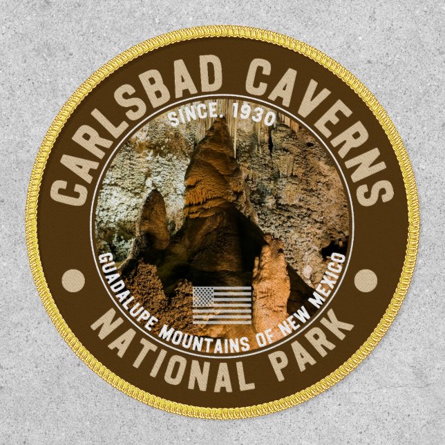 Carlsbad Caverns National Park New Mexico Patch (Front)
