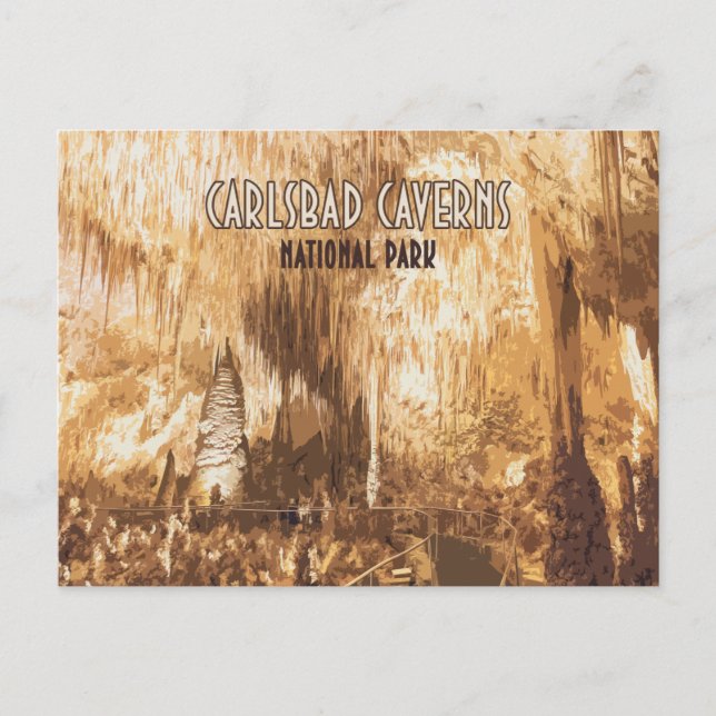 Carlsbad Caverns National Park New Mexico Postcard (Front)