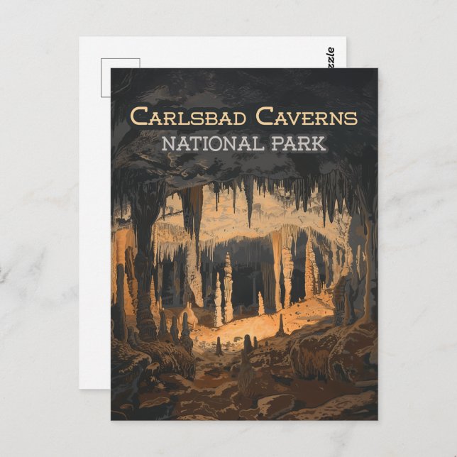 Carlsbad Caverns National Park New Mexico Postcard (Front/Back)