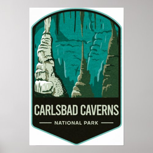 Carlsbad Caverns National Park Poster