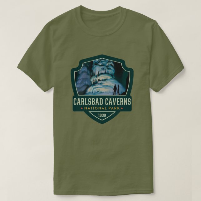Carlsbad Caverns National Park T-Shirt (Design Front)
