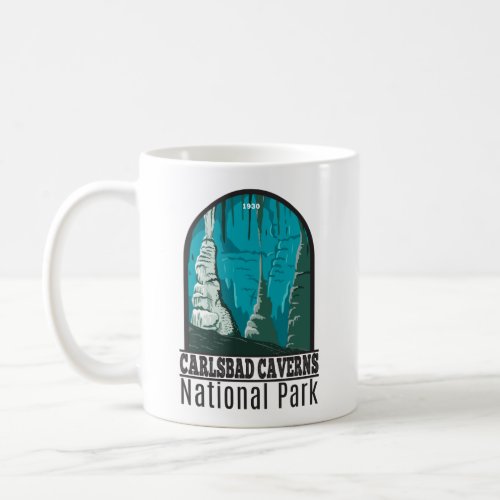 Carlsbad Caverns National Park Vintage Coffee Mug