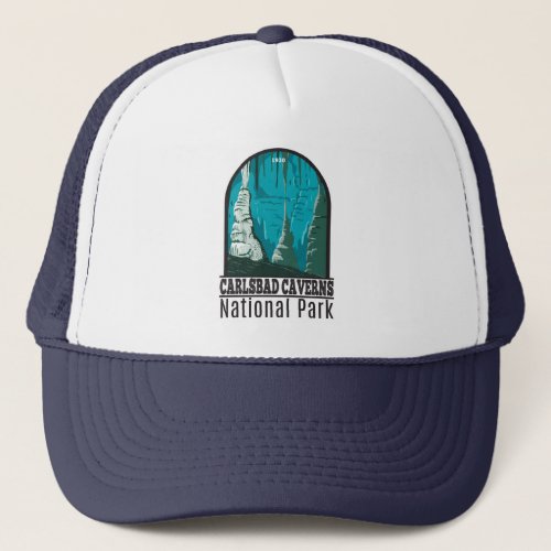 Carlsbad Caverns National Park Vintage  Trucker Hat