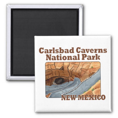 Carlsbad Caverns New Mexico Magnet