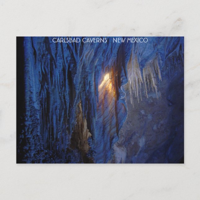 Carlsbad Caverns New Mexico Postcard (Front)