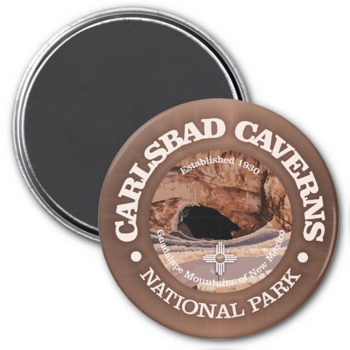 Carlsbad Caverns NP rd2 Magnet