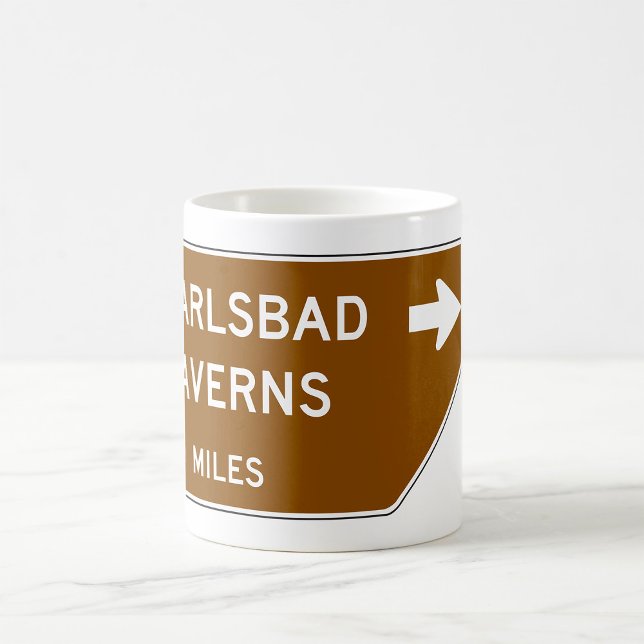 Carlsbad Caverns Sign Coffee Mug (Creator Uploaded)