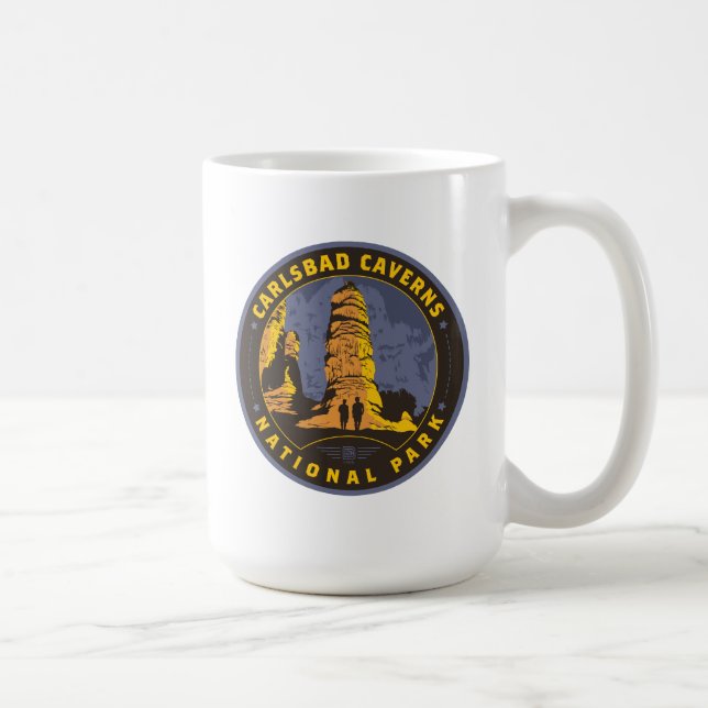 Carlsbad National Park Coffee Mug (Right)