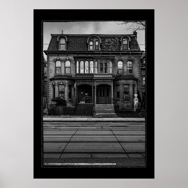 Carlton Street No 17 with Border Poster (Front)