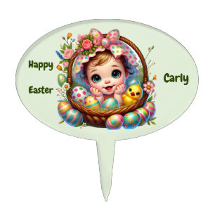 CARLY ~ EASTER CAKE PICK ~ Sweet Girl ~