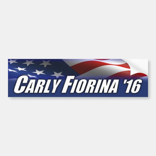 Carly Fiorina '16 Bumper Sticker (Front)