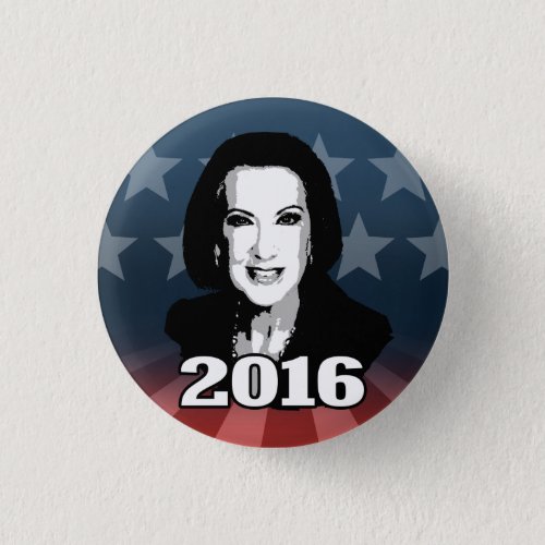 CARLY FIORINA 2016 CANDIDATE PINBACK BUTTON